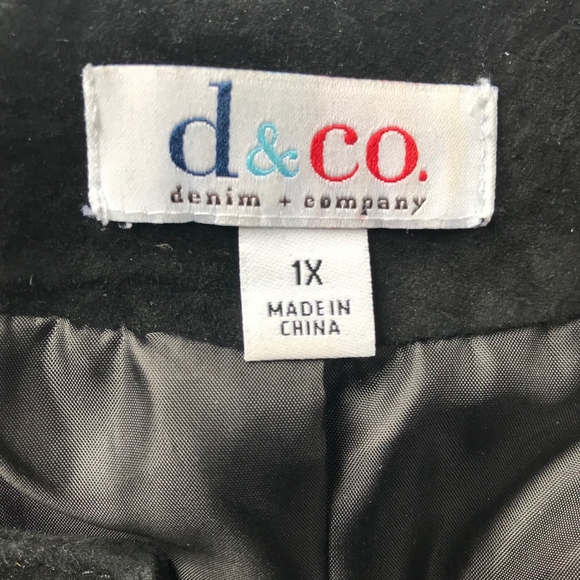 d & co. Demin and Company Suede Leather Jacket - Picture 7 of 10